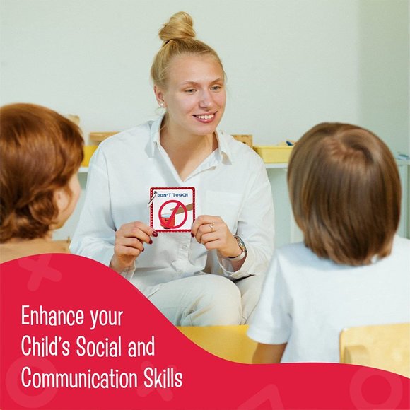 Best Behavior Flash Cards - Visual Schedule for Kids with Autism - Picture 6 of 7